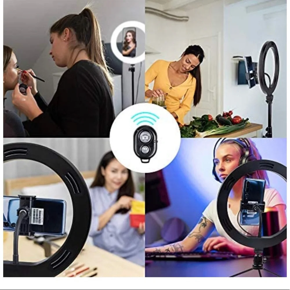 Led 10””.2 ring light (new)